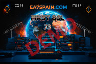 Primera QSL del grupo EA7SPAIN.COM